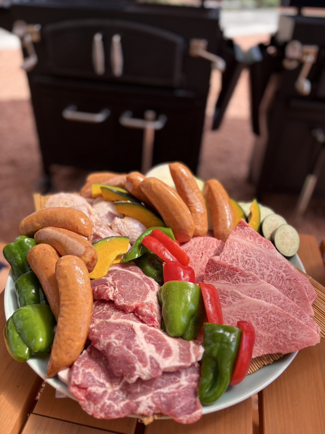 家族で楽しむ本格BBQ